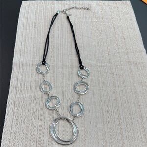 Chico’s Elegant Silver Necklace